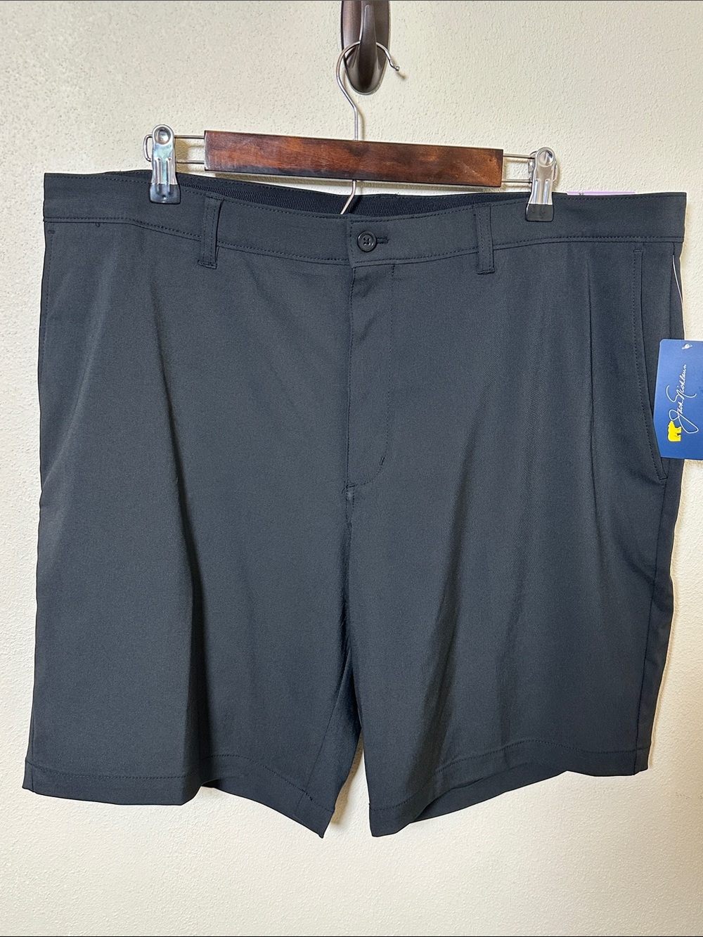 Jack Nicklaus Signature Men’s Black Moisture Wicking Performance Shorts Sz 38